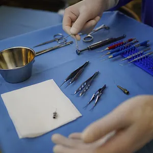 Pterygium-Operation im Krankenhaus Barmherzige Brüder Wien